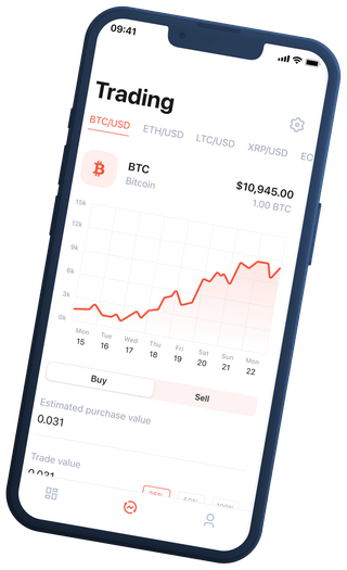 Lune Placange interface de plateforme de trading automatisé de cryptomonnaies